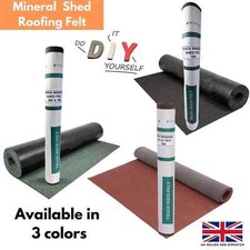 Mineral shed roofing felt - roofing,