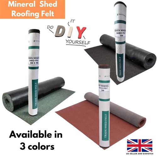 Mineral shed roofing felt - shed, 16.4