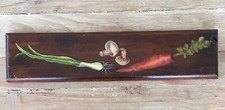 Primitive Wood Plaque Rustic