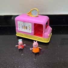 Peppa Pig Ice Cream Truck with Sounds and 2 figures 