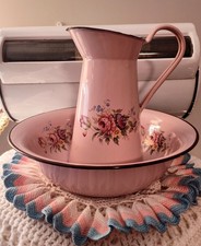 Vintage Pink & Floral Metal