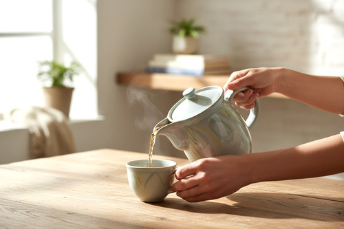 Denby peasant ware - ware, coffee