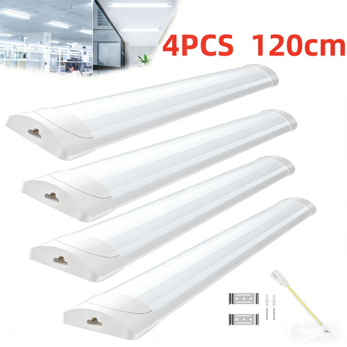 4pcs 4ft led batten light - led,