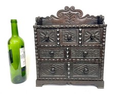 Antique WELSH Victorian Carved