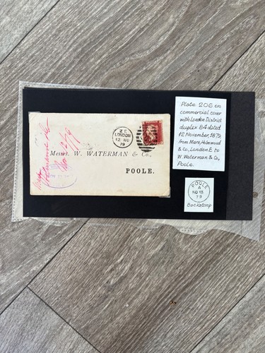 1879 penny red - 1879, envelope