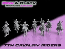 7 x Wild West 7th Cavalry