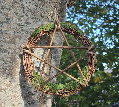 Handmade pentacle pentagram - handmade, pentacle/pentagram