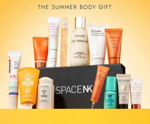 Space summer body gift gwp - space,
