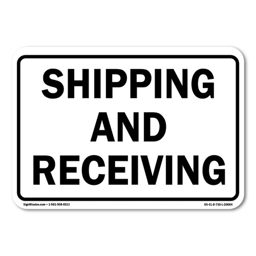 Shipping and receiving - shipping,
