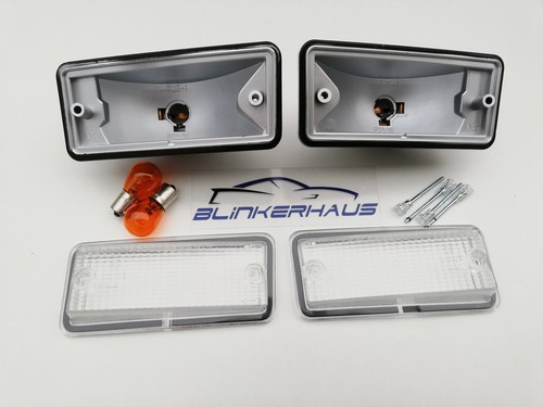 White indicator turn signal - white,