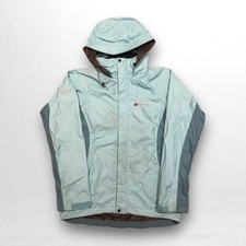 Womens Blue Berghaus Gore-Tex Paclite Hooded Lightweight Jacket Size 8 (XS) E66