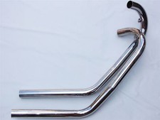 BSA A10 Swept Back Exhaust Pipes UK Made