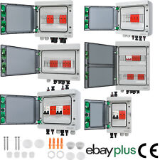 Solar Combiner Box Surge Lightning Protection PV Circuit Breaker 1000V DC IP65