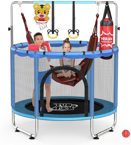 140cm kids trampoline with - 140cm,