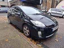 TOYOTA PRIUS -SPARES OR REPAIRS - STARTS -MOT-LEATHER-NAV-REAR CAMERA-HIGH MILES