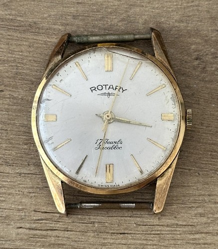 Vintage rotary 17j gold plated - rotary,
