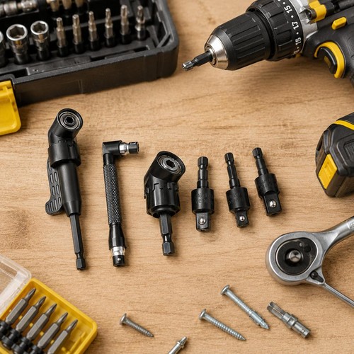 6pcs black right angle drill - 6pcs,