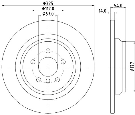 New brake disc for - brake,
