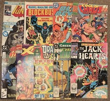 MARVEL & DC COMICS X9 ISSUES ALL NUMBER 1 FIRST ISSUES 1980s/90s