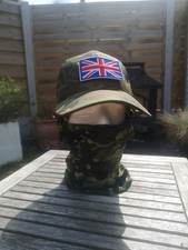 2 Set Military Cap Balaclava Camflarge Camouflage Airsoft Tactical Ski Hood UK