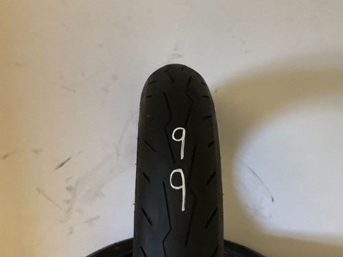 Part worn motorcycle tyres 120 - worn,