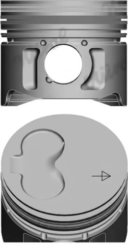 Engine piston 990107 - piston, 87-990107-40