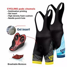 Mens Pro Cycling Bib Shorts 3D
