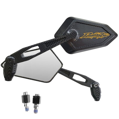 Carbon look logo gold - carbon,
