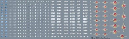 Railtec 2mm 1033 pre tops - br, pre-tops