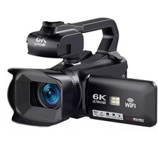 Digital Video Camera 6K Ultra HD , profissional video recoding & Photo cupturing