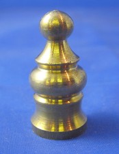 Brass finial