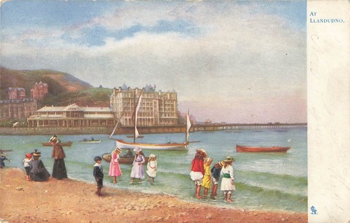 Antique tucks postcard - tucks,