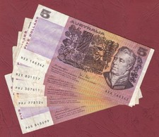 Australian paper banknote - australian,
