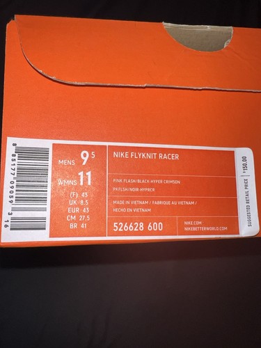 Nike flyknit racer men size - men's,