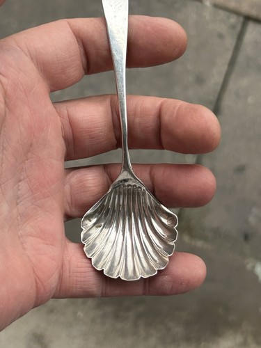 Antique solid silver georgian - solid,