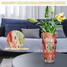 Glass vase for - glass,