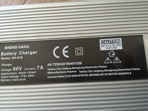60v battery charger - charger,, lead