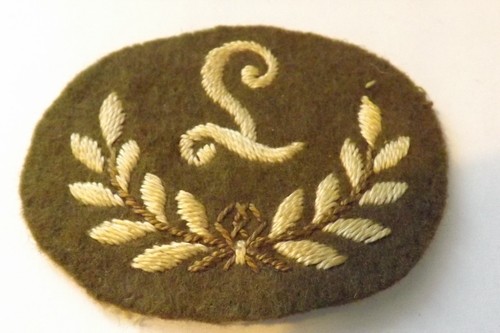 Military cloth badge - badge, british