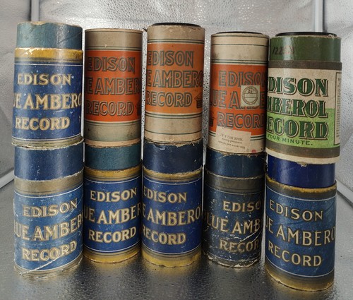 Lot edison amberol - of,
