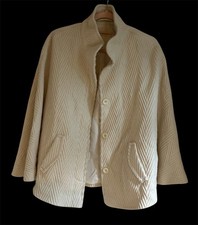 Vintage feel cream cape - vintage, coat