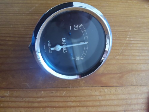Motometer ammeter 30a and - +,