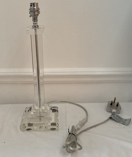 Glass column shaped lamp - glass,