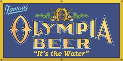 Olympia beer old school - beer,