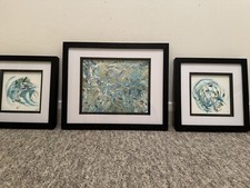 Local Artist Trio Of Framed