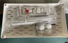 Ronlap 3 Tier Slim Storage Trolley, Mobile Shelving Unit with Handle