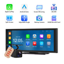 10.26" IPS Portable Multimedia Car Stereo Wireless Apple Carplay Android Auto 4K