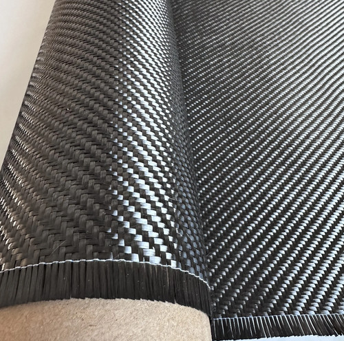 Carbon fibre cloth twill - carbon,