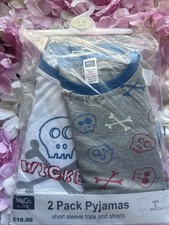 2 Pack Boys Pyjamas