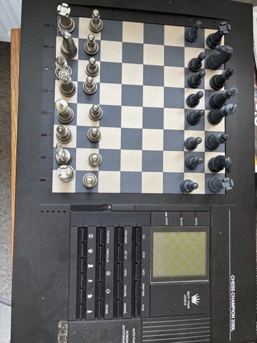 Electronic chess set and board - set,