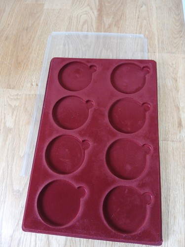 Coin tray red - tray,